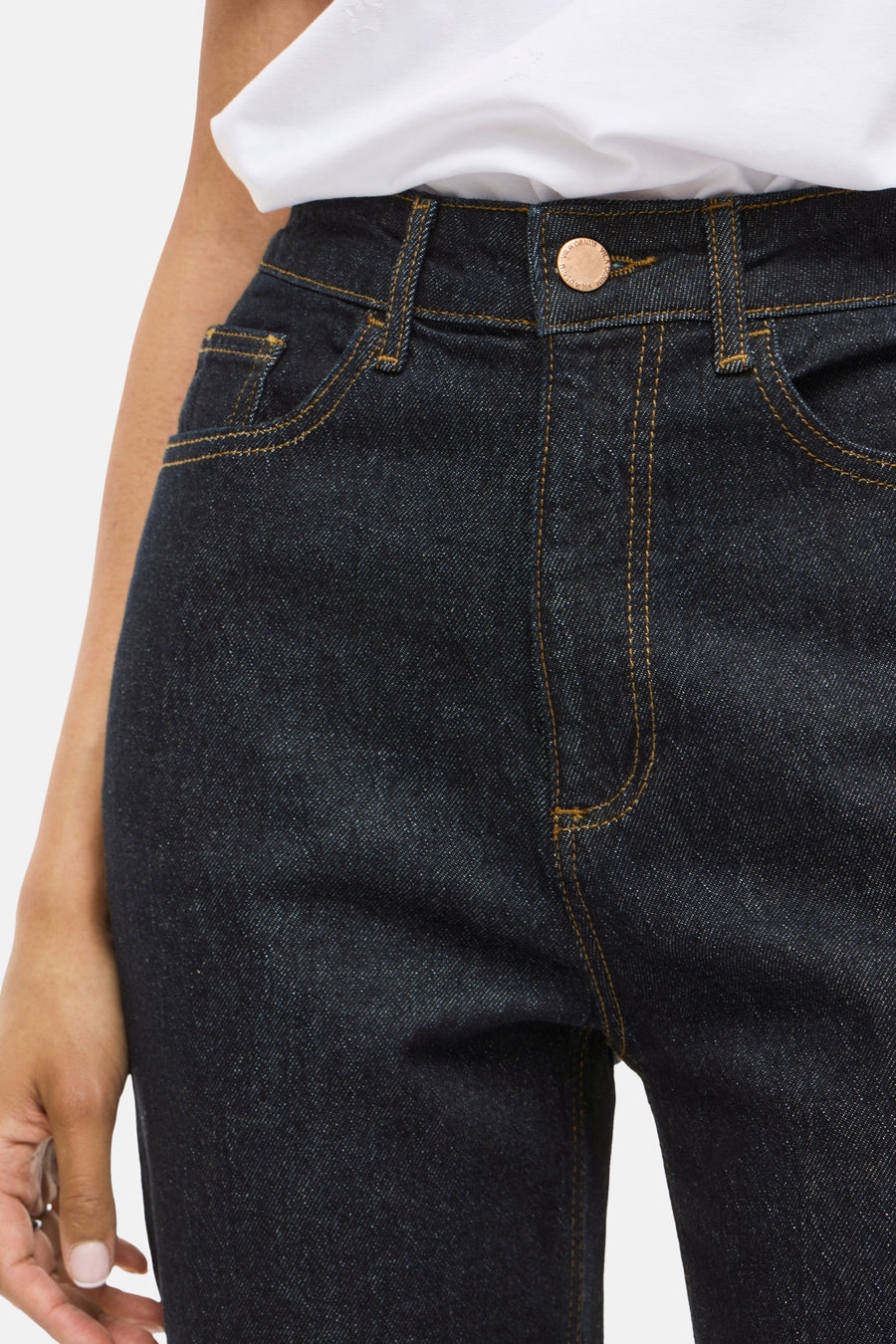 VIKELLY - dark blue denim - VILA®
