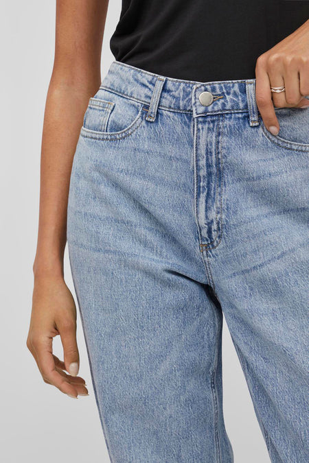 Wide jeans - light blue denim