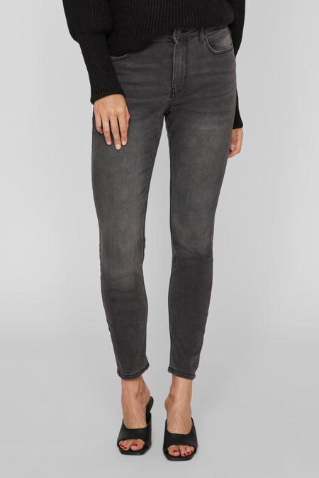 Jeans flared Dark grey denim - VILA®