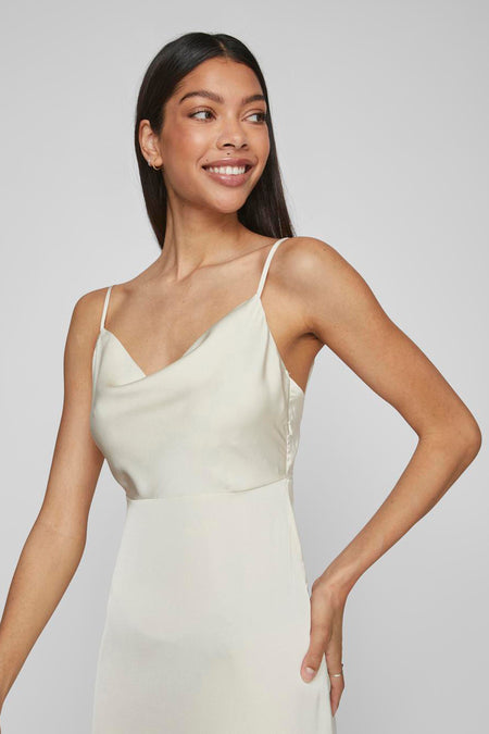 Kleedje zonder mouwen - ecru