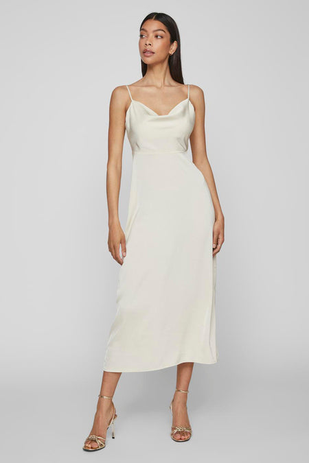 Kleedje zonder mouwen - ecru