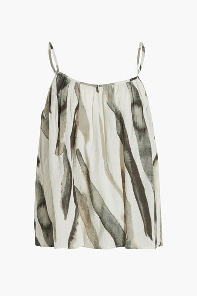 Blouse (korte mouwen) Ecru - ROUGE VILA®