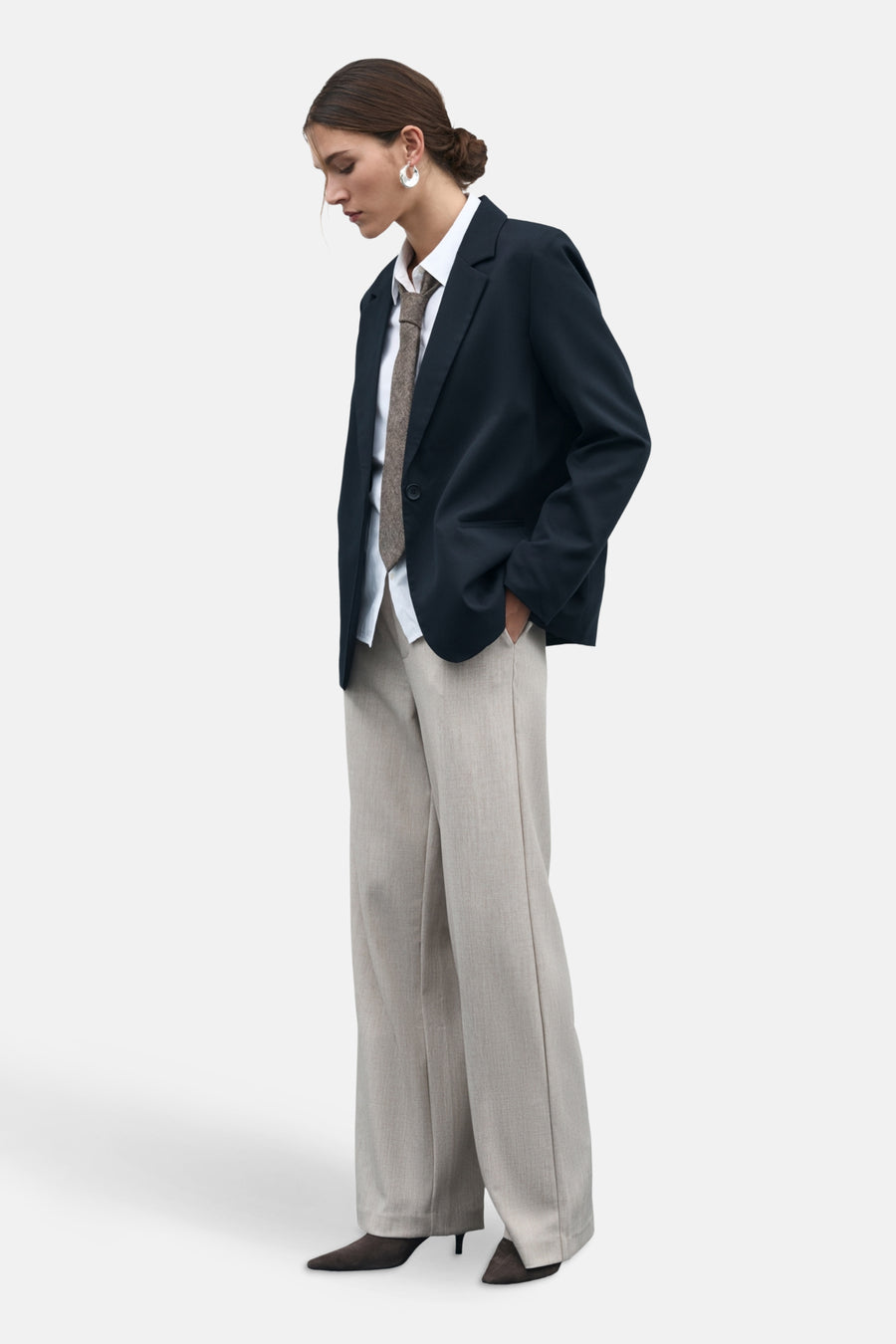 Broek - beige
