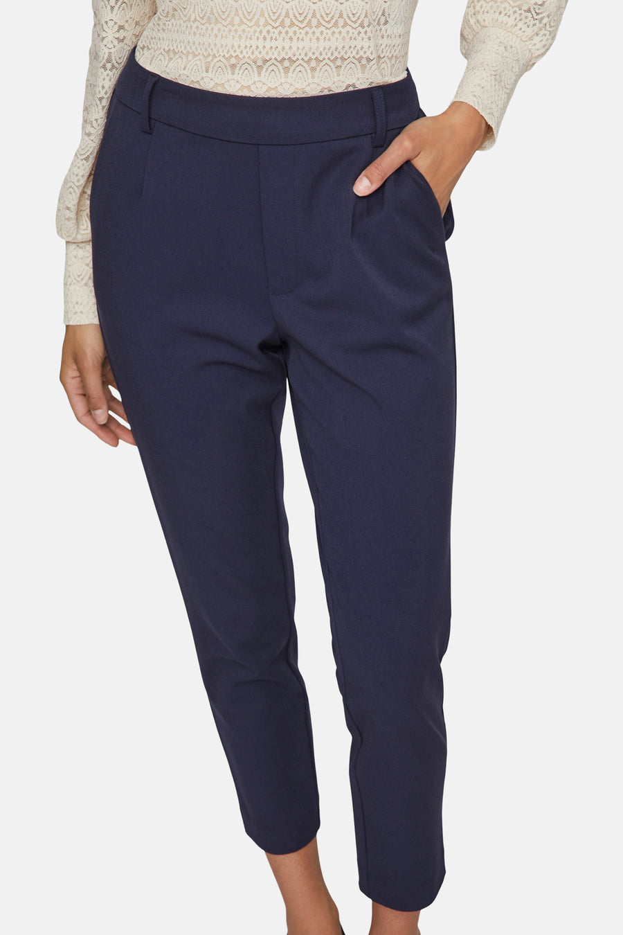 Broek - blauw - VILA®