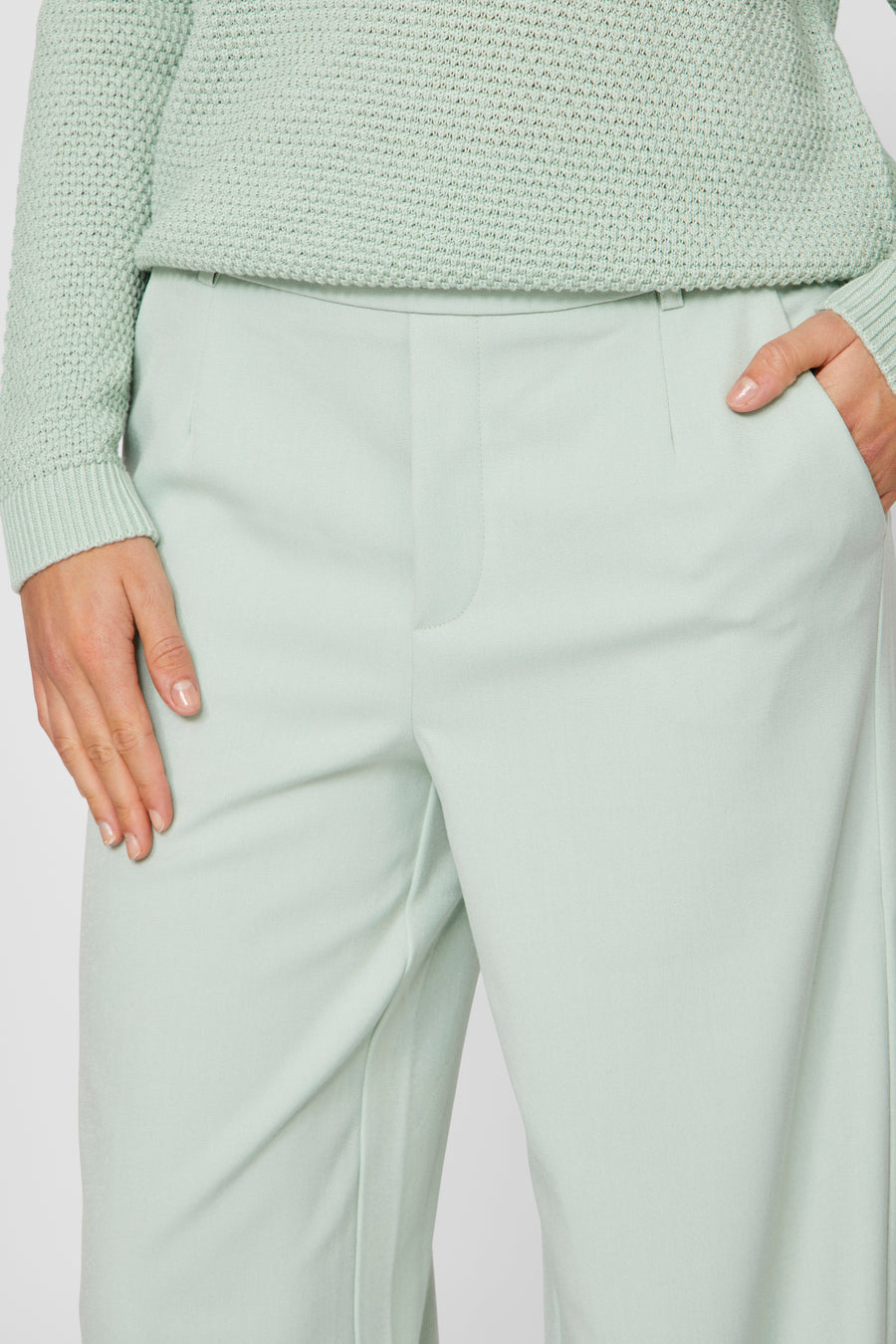 Broek - groen - VILA®