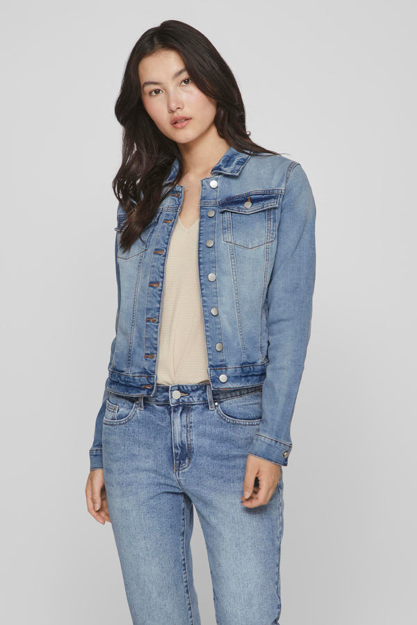 Jeansjas Blauw - VILA®