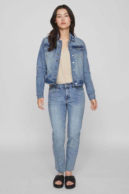 Jeansjas Blauw - VILA®