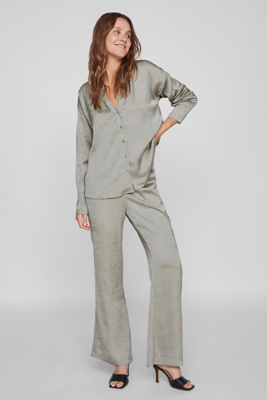 Broek - zilver - VILA®