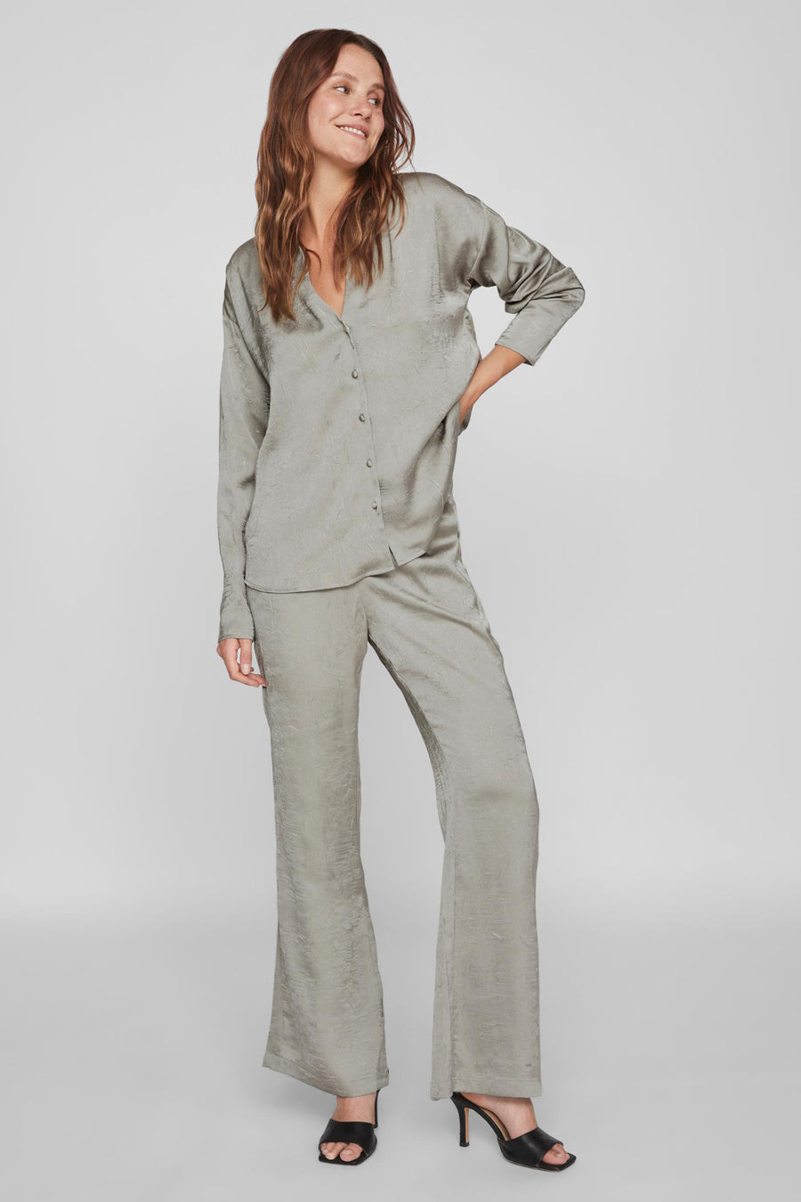 Broek - zilver - VILA®