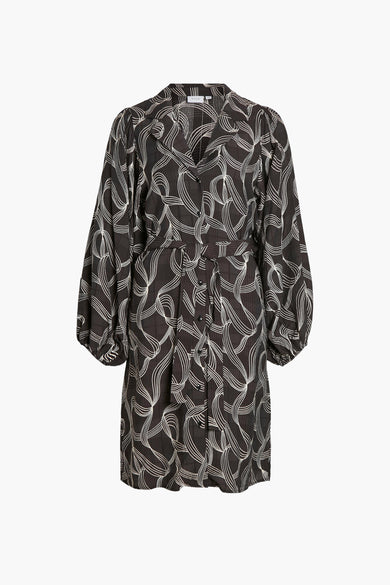 Jurk 3/4 Zwart - VILA®