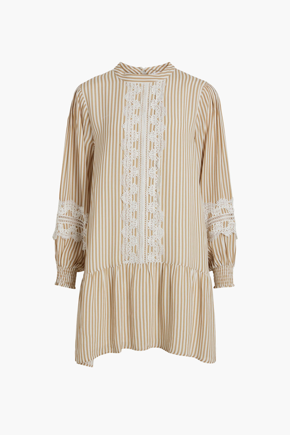 Kleedjes (lange mouwen) Beige - VILA®