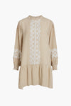 Kleedjes (lange mouwen) Beige - VILA®