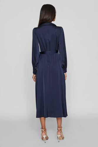 Lang kleedje - blauw - VILA®