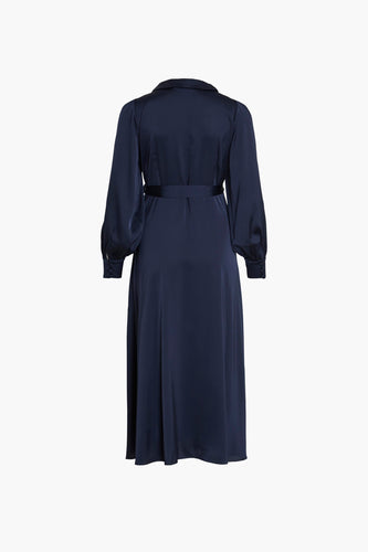 Lang kleedje - blauw - VILA®