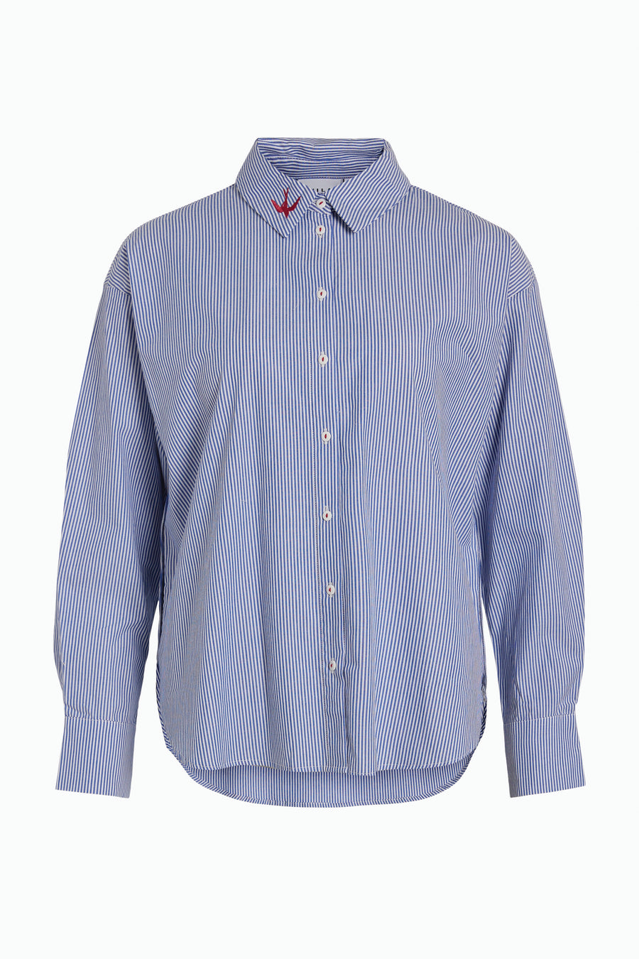 Hemd met lange mouwen - blauw