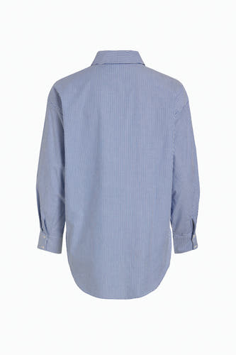 Hemd met lange mouwen - blauw