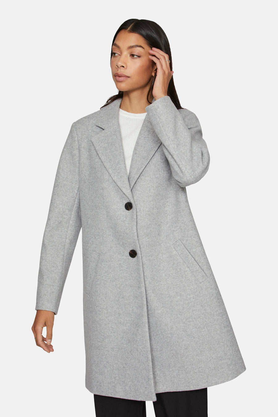 Jas - grijs - VILA® - 4