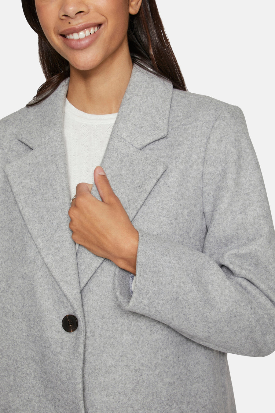 Jas - grijs - VILA® - 5