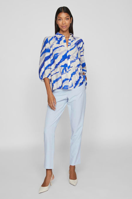 Hemd met korte mouwen - blauw