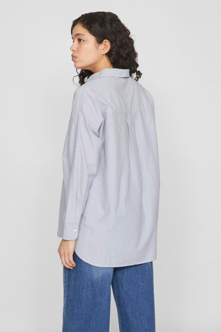 Hemd met lange mouwen - blauw