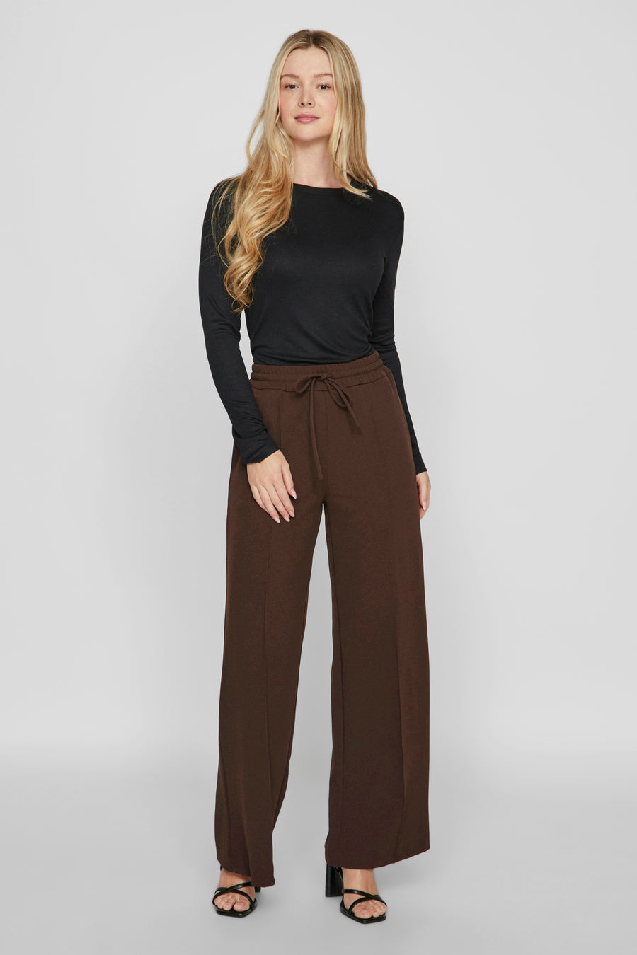 Broek - bruin - VILA®