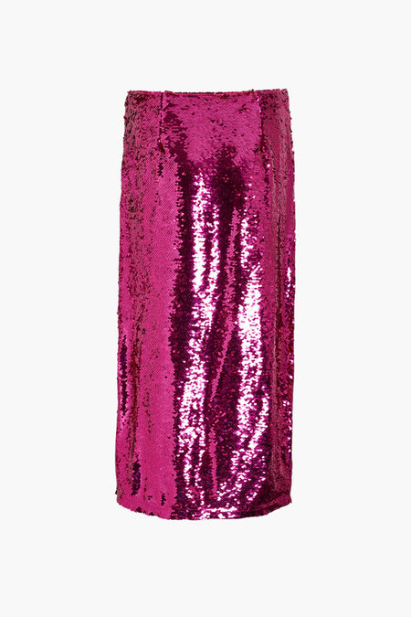 VIETTA MIDI SEQUIN SKIRT/DC