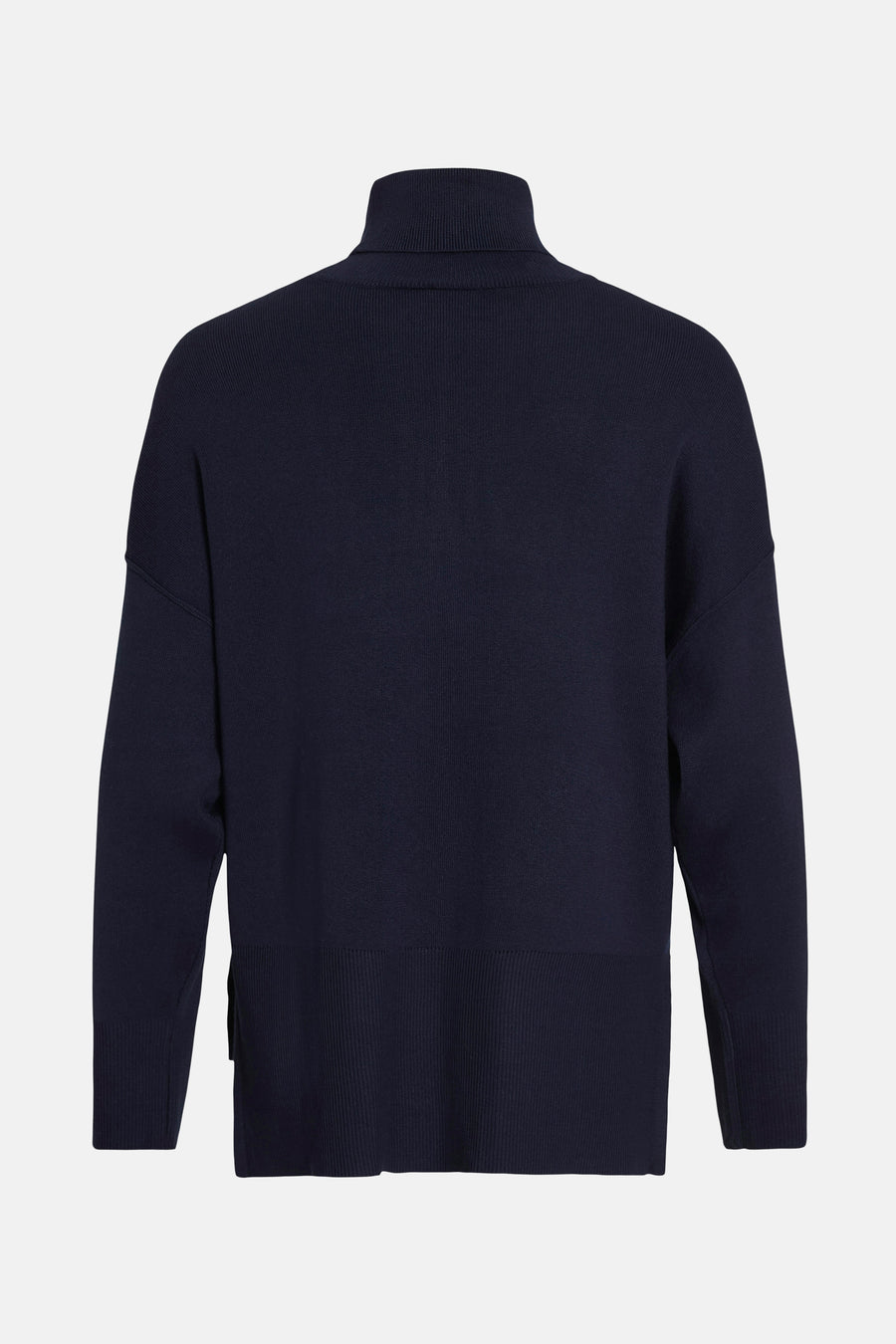 Pull met rolkraag - blauw - VILA®
