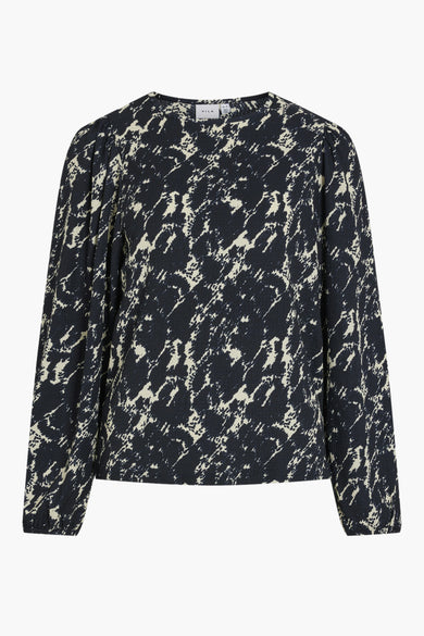VISOFFEN LULU O-NECK L/S TOP/PB