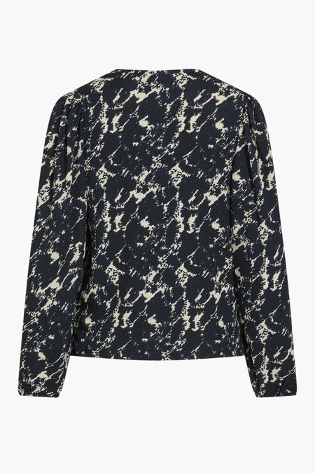 VISOFFEN LULU O-NECK L/S TOP/PB