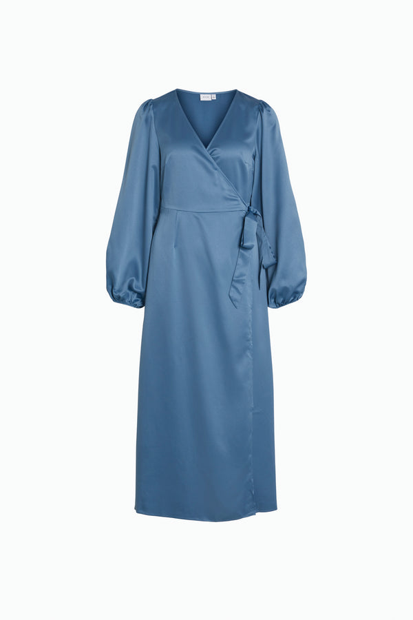 Kleedjes (lange mouwen) Blauw - VILA®