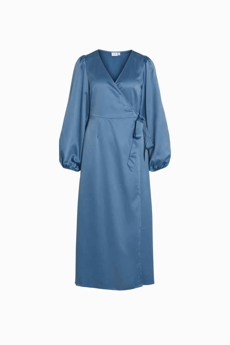Kleedjes (lange mouwen) Blauw - VILA®