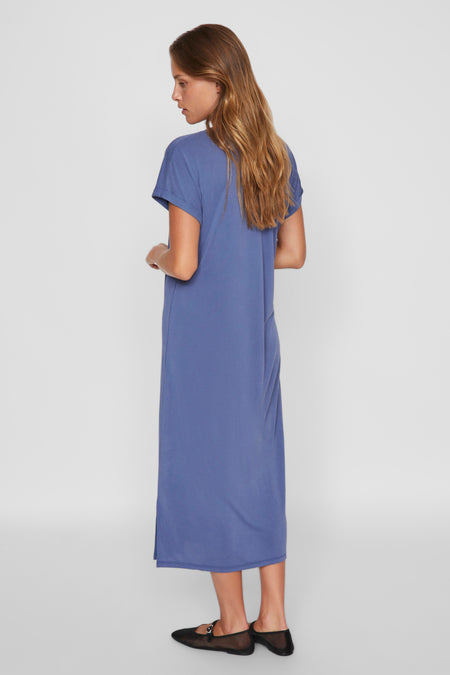 Kleedjes (korte mouwen) Blauw - VILA®