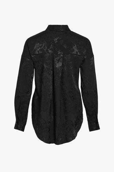 Chemise à manches longues - noir