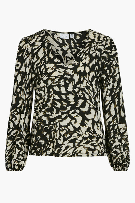 Blouse (lange mouwen) Zwart - VILA®