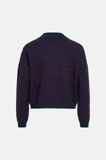 Pull V-hals - Navy Blazer