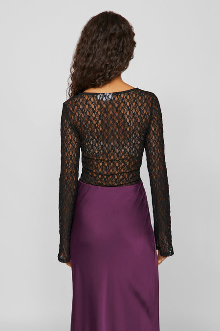 Blouse (lange mouwen) Zwart - VILA®