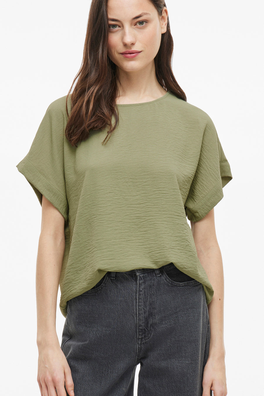 T-shirt met korte mouwen - groen - VILA®