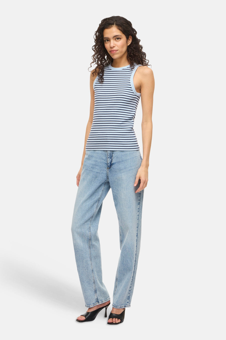 Top - blauw