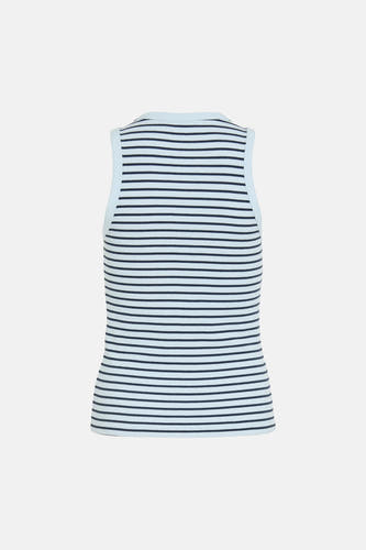 Top - blauw