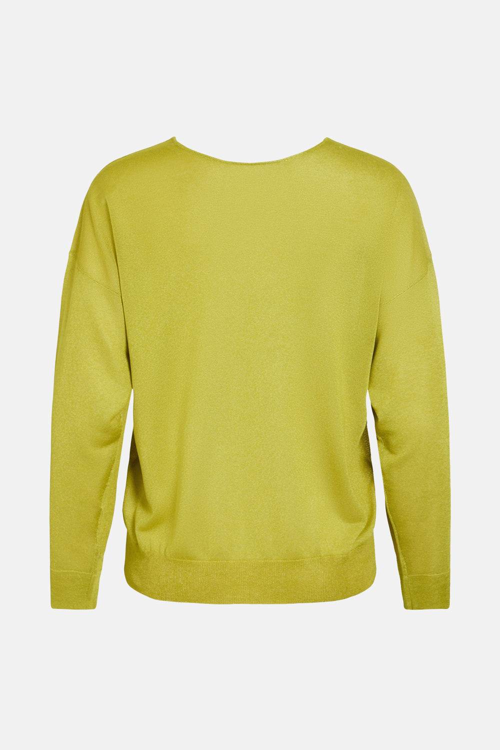 Trui met V-hals Geel - VILA®