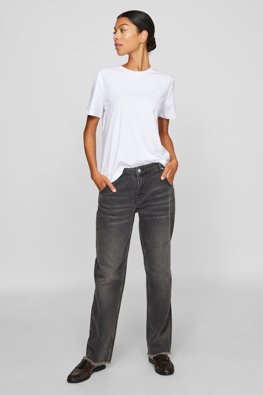 T-shirt met korte mouwen - wit