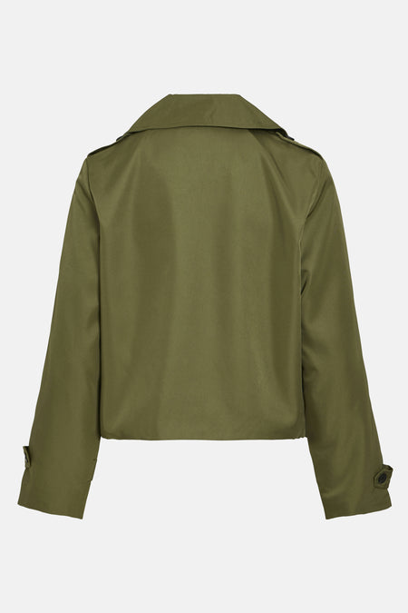 Korte jas Groen - VILA®