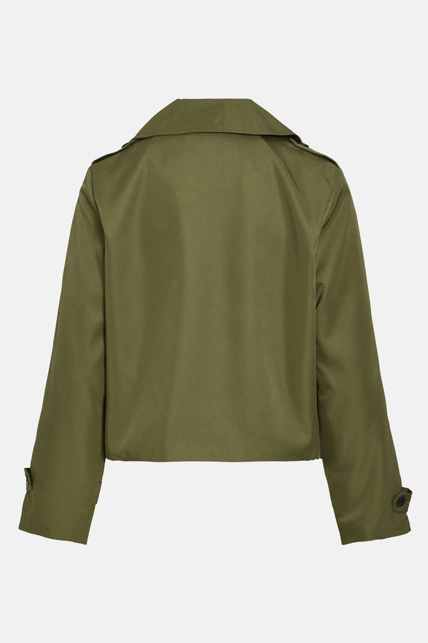 Korte jas Groen - VILA®