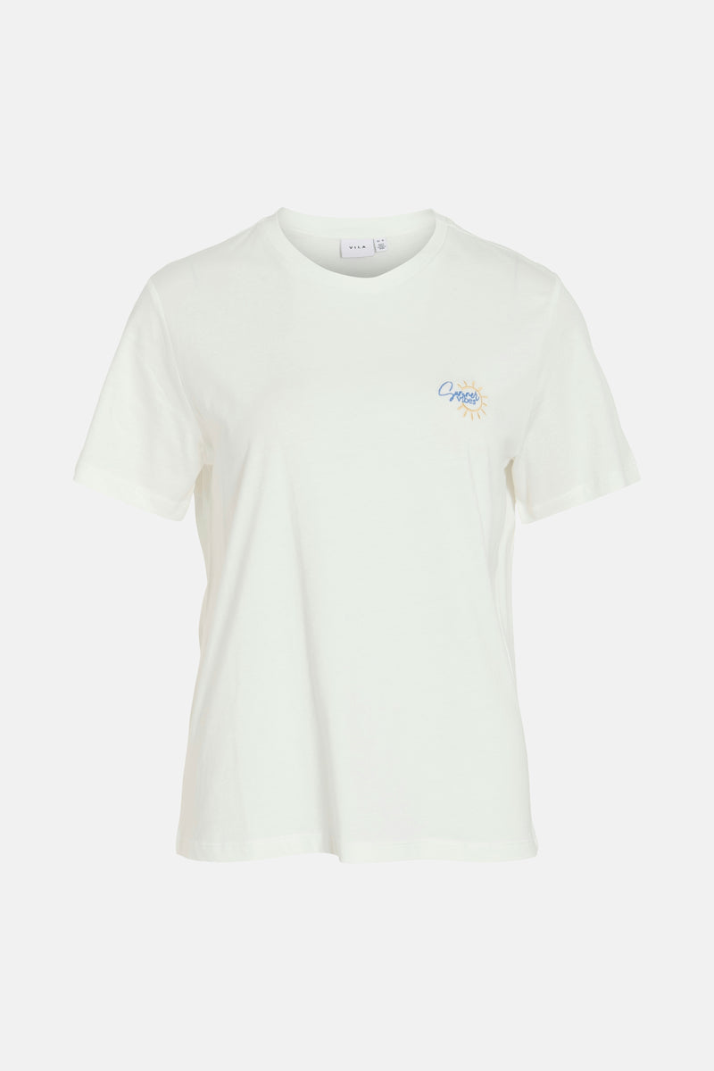 T-shirt met korte mouwen - wit