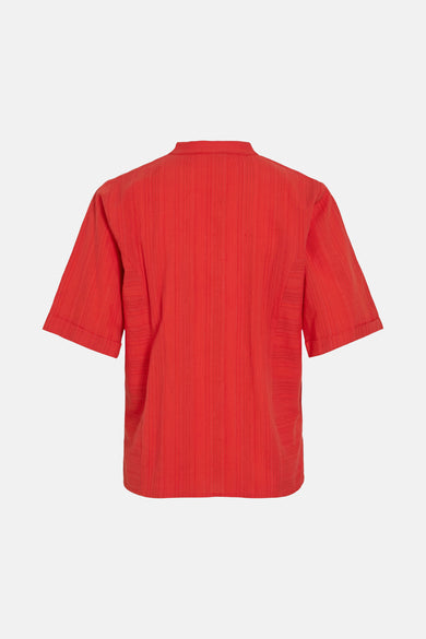 VISUSANNA V-NECK 2/4 TOP/R
