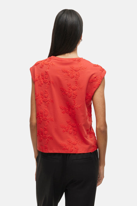 Top (zonder mouwen) Rood - VILA®