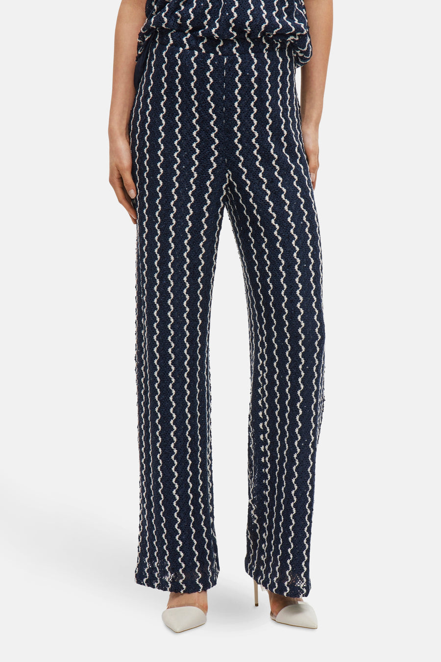 Broek - blauw - VILA®