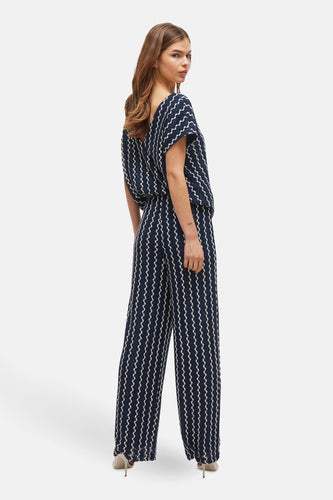 Broek - blauw - VILA®