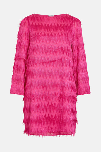 VINELLI O-NECK L/S SHORT DRESS/DC