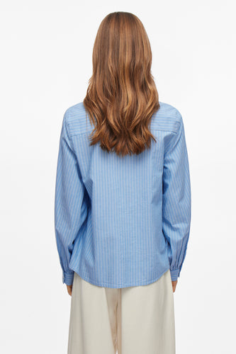 Hemd met lange mouwen - blauw - VILA® - 8